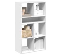vidaXL Book Cabinet White 66x31x112 cm Engineered Wood