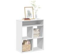 vidaXL Book Cabinet White 66x31x80 cm Engineered Wood storage cabinet