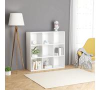 Vidaxl Book Cabinet White 98X29X97.5 Cm Engineered Wood