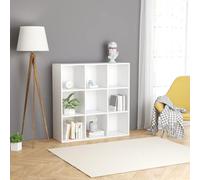 vidaXL Book Cabinet White 98x29x97.5 cm Engineered Wood