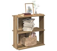 vidaXL Bookcase 3-Tier Artisan Oak 60x30x60 cm Engineered Wood bookshelf