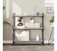 Bookcase Bookshelf Storage Cabinet Rack Book Shelf Engineered Wood vidaXL