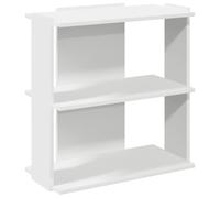 vidaXL Bookcase 3-Tier White 60x30x60 cm Engineered Wood