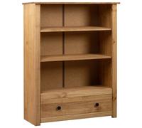 vidaXL Bookcase 80x35x110 cm Solid Pine Wood Panama Range