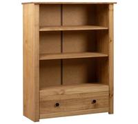 Vidaxl Bookcase 80X35X110 Cm Solid Pine Wood Panama Range