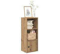 vidaXL Bookcase Artisan Oak 31x24x77 cm Engineered Wood