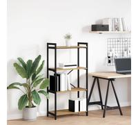 vidaXL Bookcase Artisan oak 60 x 30 x 118 cm Engineered wood