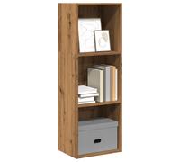 vidaXL Bookcase Artisian Oak 40x30x114 cm Engineered Wood