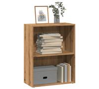 vidaXL Bookcase Artisian Oak 60x30x77 cm Engineered Wood