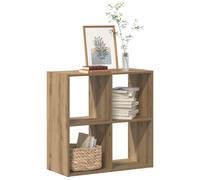 vidaXL Bookcase Artisian Oak 68.5x32x68.5 cm Engineered Wood