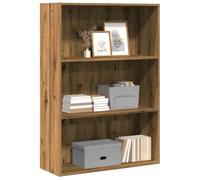 vidaXL Bookcase Artisian Oak 80x30x114 cm Engineered Wood