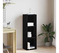 (black oak, 36 x 30 x 114 cm) vidaXL Book Cabinet/TV Cabinet Engineered Wood Highboard Cupboard Bookshelf