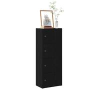 Bookcase Bookshelf Cabinet Storage Shelf Book Stand Engineered Wood vidaXL