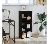 Bookcase Bookshelf Rack Storage Cabinet Book Stand Engineered Wood vidaXL