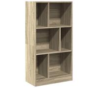 Bookcase Bookshelf Book Rack Storage Cabinet Shelf Engineered Wood vidaXL