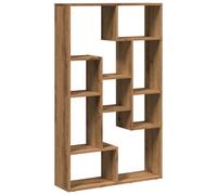 vidaXL Bookcase Artisian Oak 72x20x120.5 cm Engineered Wood