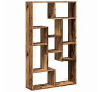 vidaXL Bookcase Old Wood 72x20x120 cm Engineered Wood