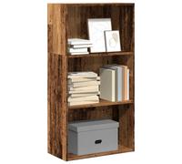 vidaXL Bookcase Bookshelf Storage Cabinet Book Stand Old Wood Engineered Wood