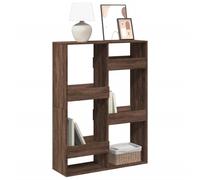 Bookcase Brown Oak 100x33x135 cm Engineered Wood vidaXL