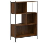 (brown oak) vidaXL Bookcase Bookshelf Storage Cabinet Shelving Unit Rack Engineered Wood