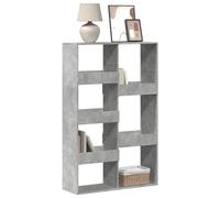 vidaXL Bookcase Concrete Grey 100x33x155.5 cm Engineered Wood