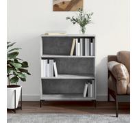 (concrete grey) vidaXL Bookcase Display Cabinet Sideboard Bookshelf Brown Oak Engineered Wood