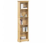 vidaXL Bookcase Corona 46x20x170 cm Solid Wood Pine