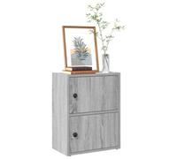 Vidaxl Bookcase Grey Sonoma 40X24X52 Cm Engineered Wood