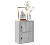 vidaXL Bookcase Grey Sonoma 40x24x52 cm Engineered Wood bookshelf book case