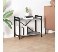 vidaXL Bookcase Grey sonoma 60 x 30 x 48.5 cm Engineered wood