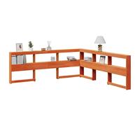 Bookcase Headboard Bedroom Back Headboard L-Shaped Solid Wood Pine vidaXL