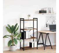 Bookshelf Old Wood 60x30x120cm Engineered Wood Industrial Tiered Shelving Sturdy