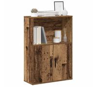 vidaXL Bookcase Old Wood 60X24X85 Cm Engineered Wood, Brown