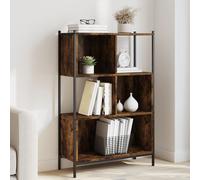 Bookcase Bookshelf Storage Cabinet Shelving Unit Rack Engineered Wood vidaXL