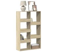 vidaXL Bookcase Sonoma Oak 100x33x155.5 cm Engineered Wood