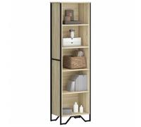 Bookcase Bookshelf Book Rack Storage Cabinet Cupboard Engineered Wood vidaXL