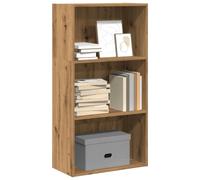 vidaXL Bookcase Storage Rack Cabinet Bookshelf Artisian Oak Engineered Wood