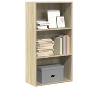 Bookcase Storage Rack Book Cabinet Bookshelf Cupboard Engineered Wood vidaXL