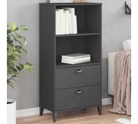 vidaXL Bookcase VIKEN Anthracite Grey 60x35x123 cm Engineered Wood