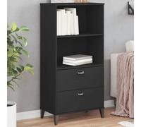 vidaXL Bookcase VIKEN Black 60x35x123 cm Engineered Wood