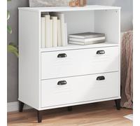 vidaXL Bookcase VIKEN White 80x40x90 cm Engineered Wood