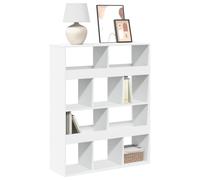 vidaXL Bookcase White 100x33x125.5 cm Engineered Wood