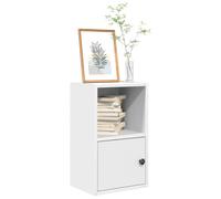 vidaXL Bookcase White 31x24x52 cm Engineered Wood