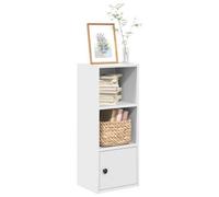 Vidaxl Bookcase White 31X24X77 Cm Engineered Wood