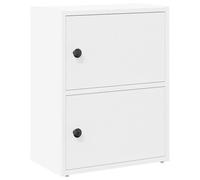 vidaXL Bookcase White 40x24x52 cm Engineered Wood bookshelf book case