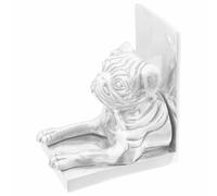 vidaXL Bookends 2 pcs Silver 12 x 15 x 18 cm Aluminium
