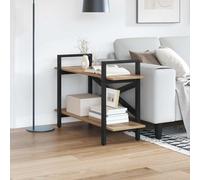 vidaXL Bookshelf Artisan Oak 100 x 33.5 x 64 cm Engineered Wood