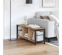 vidaXL Bookshelf Artisan Oak 102 x 32 x 40.5 cm Engineered Wood