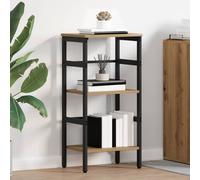 vidaXL Bookshelf Artisan Oak 40 x 29.5 x 81 cm Engineered Wood