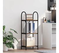 vidaXL Bookshelf Artisan Oak 40 x 30 x 109 cm Engineered wood